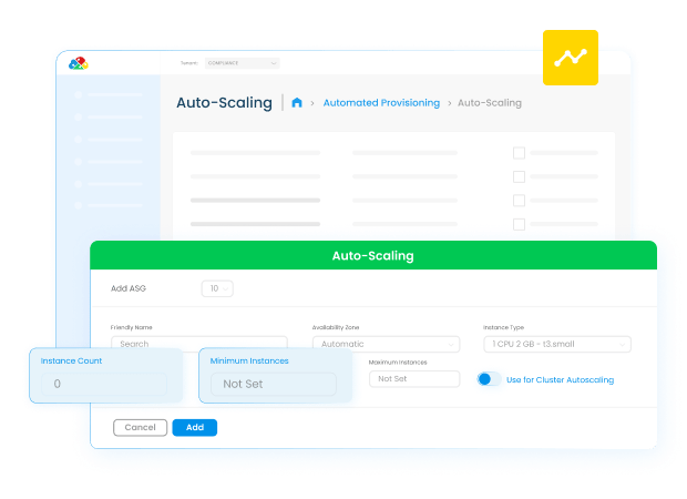 The automated provisioning system from DuploCloud ensures reliable & consistent resource management.