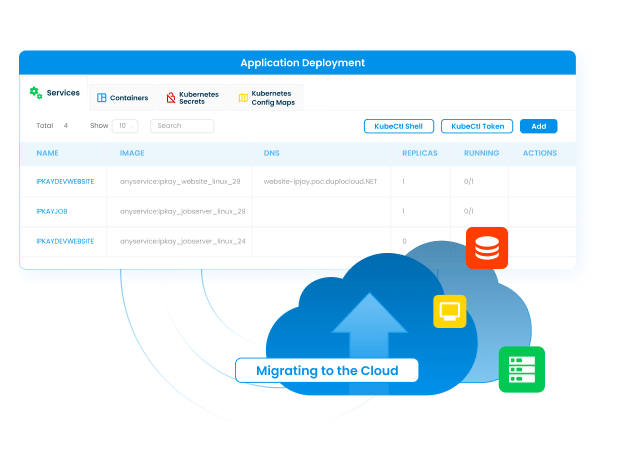 Easily accelerate your cloud migration with IaC techniques and automation from DuploCloud.