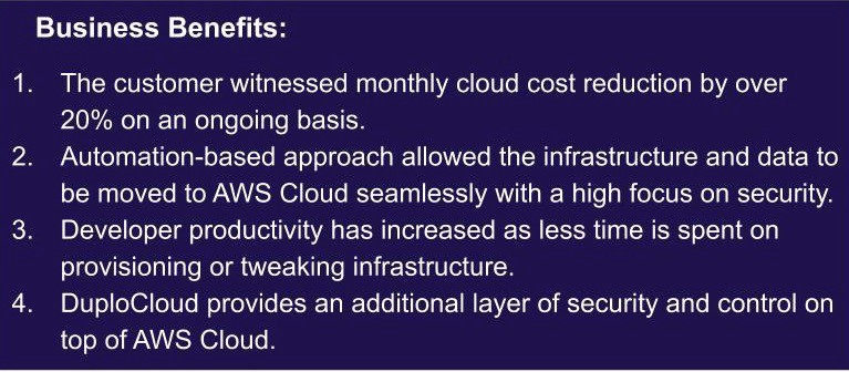 DuploCloud Case Study: Clairvolex Achieves Frictionless Migration to AWS