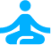 icon of person sitting cross-legged
